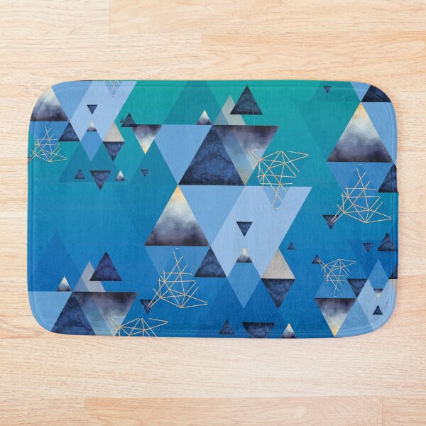 Item preview, Azul geométrico designed and sold by UrbanEpiphany.