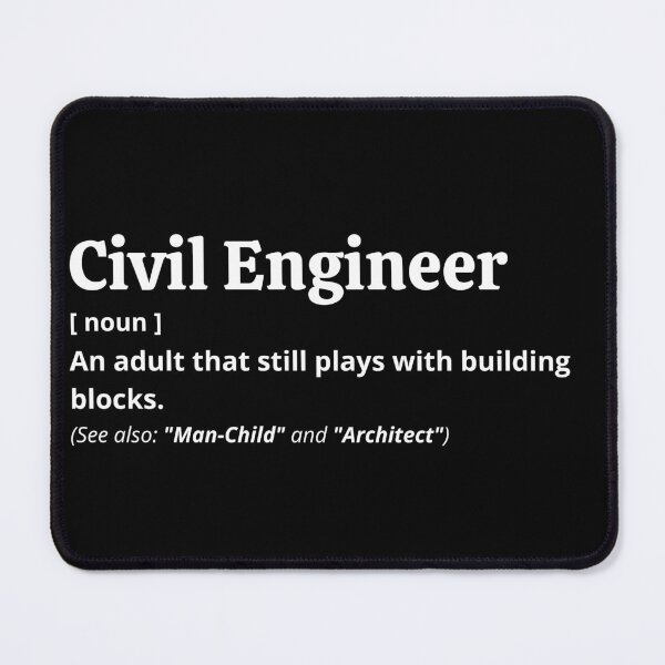 Item preview, Civil Engineer Definition designed and sold by Creatoe.