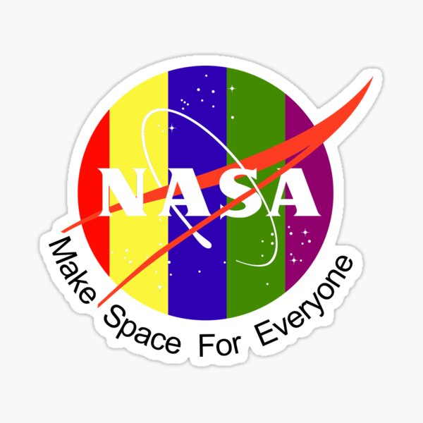 NASA Pride Sticker