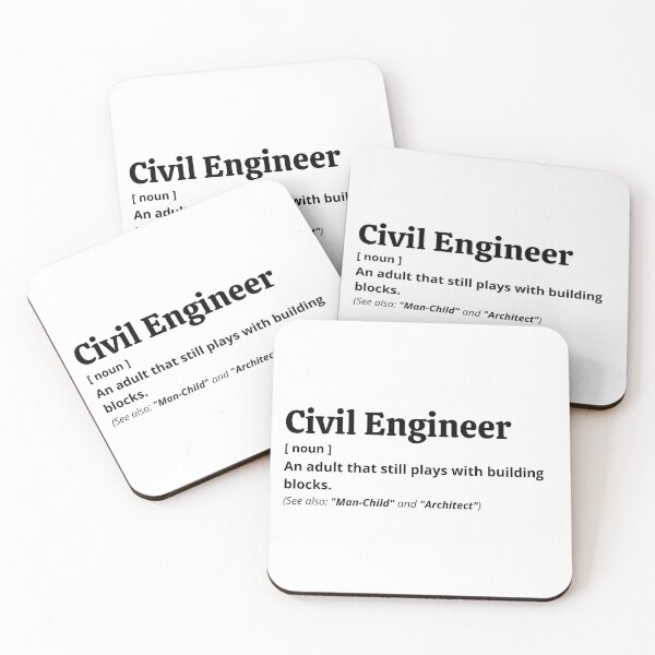Item preview, Civil Engineer Definition designed and sold by Creatoe.