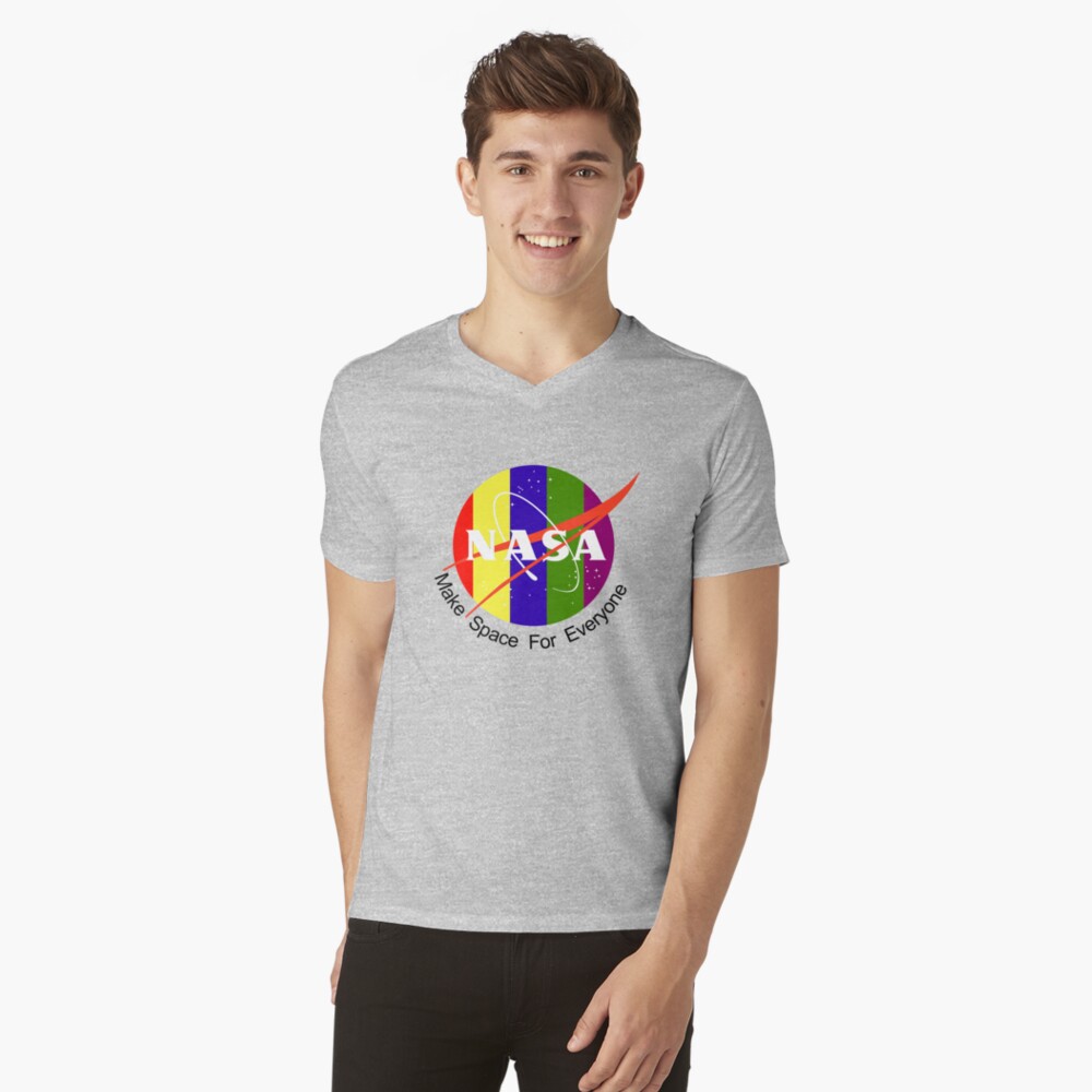 Item preview, V-Neck T-Shirt designed and sold by LearnLoudly.