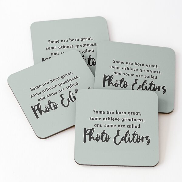 Item preview, Photo Editors Job Design | Ash Gray designed and sold by Grixel's Paang Gala Shop.