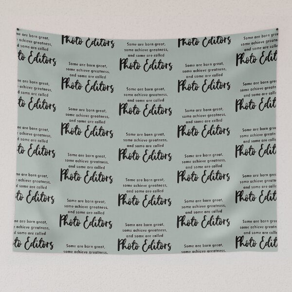 Item preview, Photo Editors Job Design | Ash Gray designed and sold by Grixel's Paang Gala Shop.