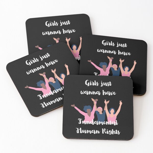 Item preview, Girls Just Wanna Have Fundamental Human Rights designed and sold by rebel-store21.