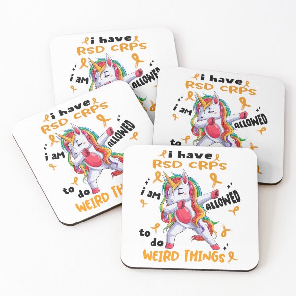 Item preview, RSD CRPS Awareness Funny I have RSD CRPS i'm allowed to do Weird Things! designed and sold by JanetShop809.