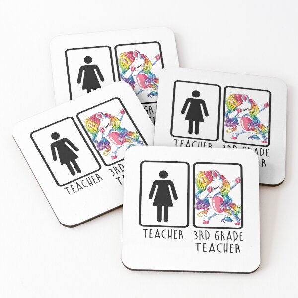 Item preview, Funny Unicorn Dabbing Teacher 3rd grade Teacher Back To School, First Day Of School Gifts designed and sold by StepnitzStore.