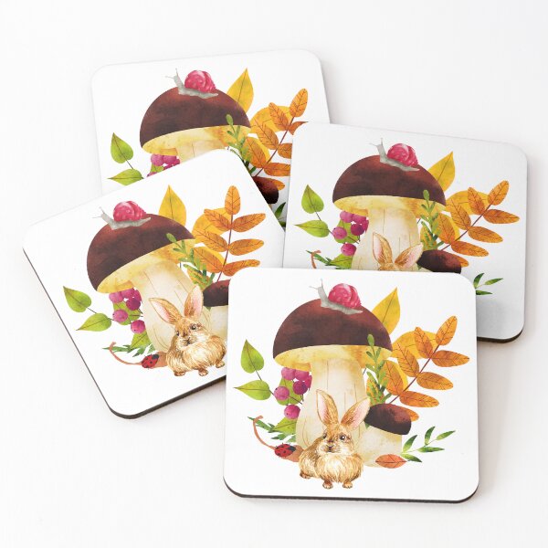 Item preview, Watercolor Autumn Forest  designed and sold by silviaol.