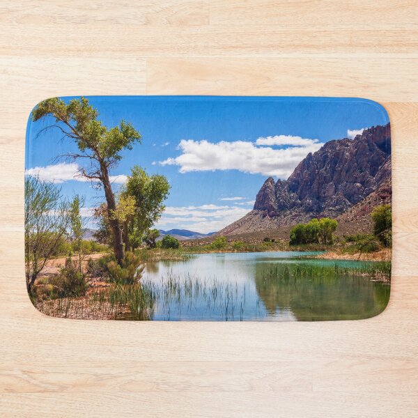 Item preview, Red Rock Canyon pond reflections designed and sold by Travelways.