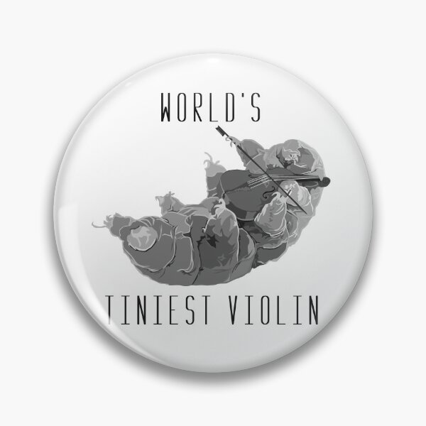 Item preview, tardigrade water bear tiny violin designed and sold by kolohe22.