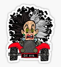 Cruella's Road Rage Sticker