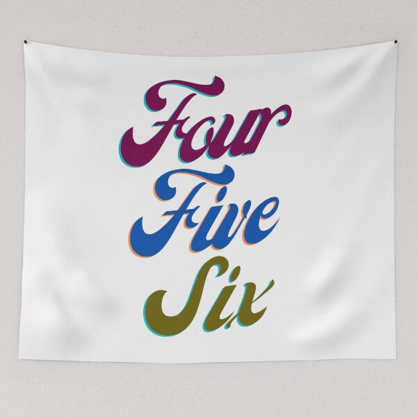 Item preview, FFS Four Five Six on White designed and sold by RnssncCo.