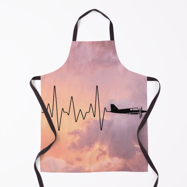 Item preview, Heartbeat Airplane Sunset designed and sold by SkyBudgets.