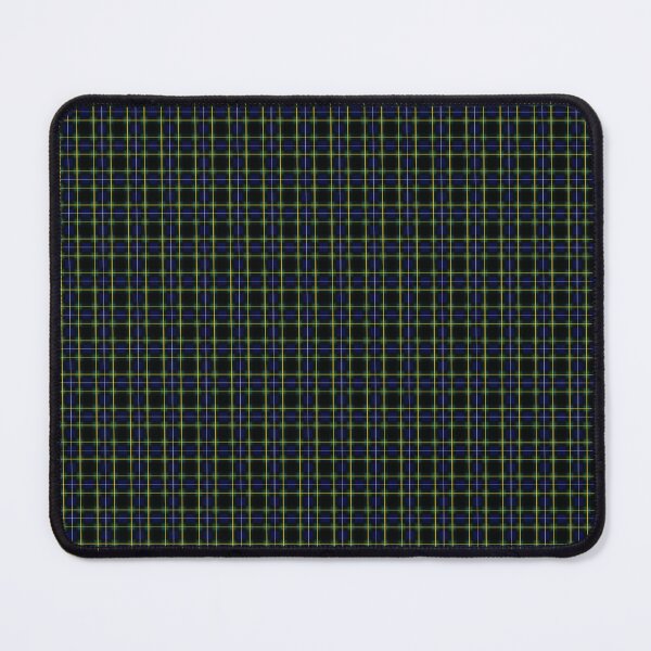 Item preview, Tartan in d-Lines #12 - Dark Green Blue Yellow White - VBK - VisionsByKaren designed and sold by VisionsByKaren.