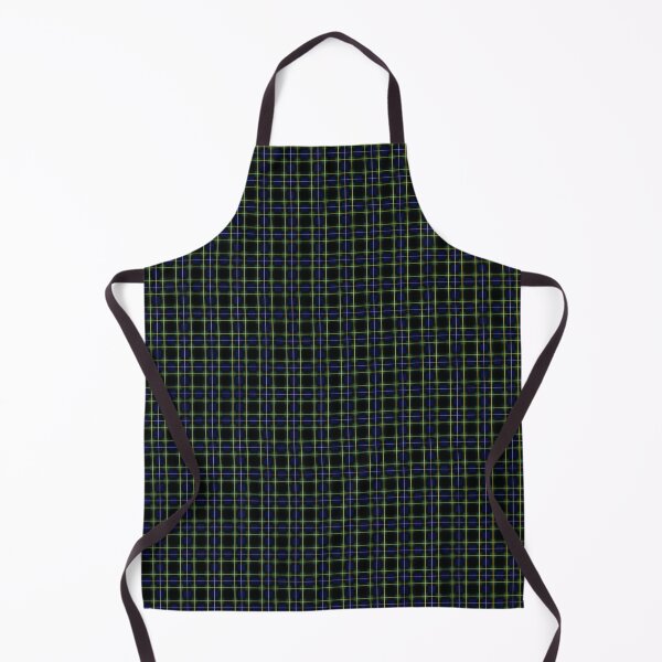 Item preview, Tartan in d-Lines #12 - Dark Green Blue Yellow White - VBK - VisionsByKaren designed and sold by VisionsByKaren.