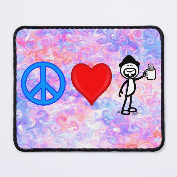 Item preview, Peace, Love & Coffee designed and sold by GDGCreations.