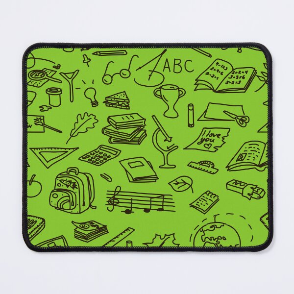 Item preview, School Design, Retro, Teacher, Back To School, Teacher Gift, School Essentials, Green Pattern: designed and sold by LifeAndWonder.