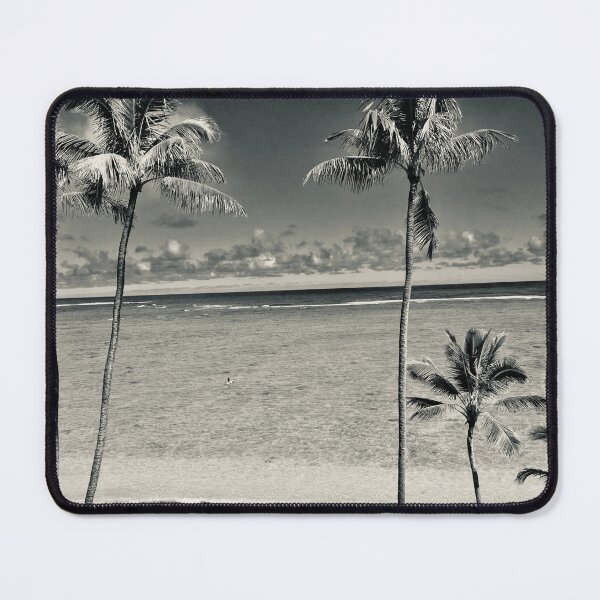Item preview, Punaluu Palms (Gray) designed and sold by TM Art.