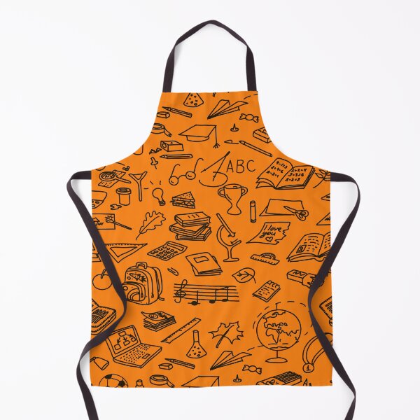 Item preview, School Design, Retro, Teacher, Back To School, Teacher Gift, School Essentials, Orange Pattern: designed and sold by LifeAndWonder.