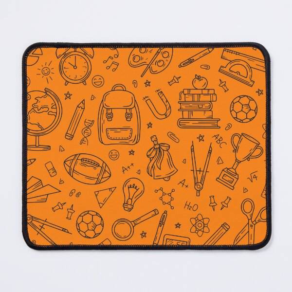 Item preview, School Design, Teacher, Back To School, Teacher Gift, School Essentials, Orange Pattern: designed and sold by LifeAndWonder.
