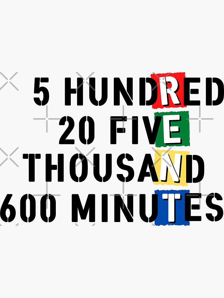 5-hundred-20-five-thousand-600-minutes-sticker-for-sale-by-dmbdana