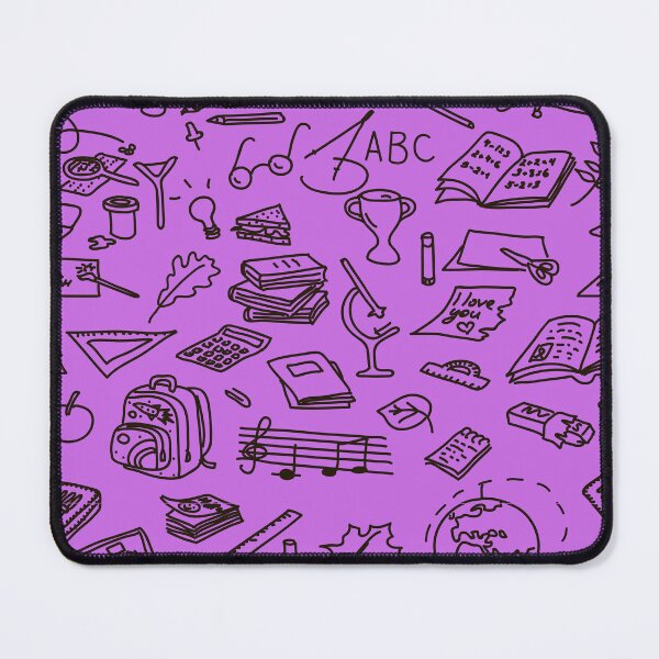 Item preview, School Design, Retro, Teacher, Back To School, Teacher Gift, School Essentials, Purple Pattern: designed and sold by LifeAndWonder.