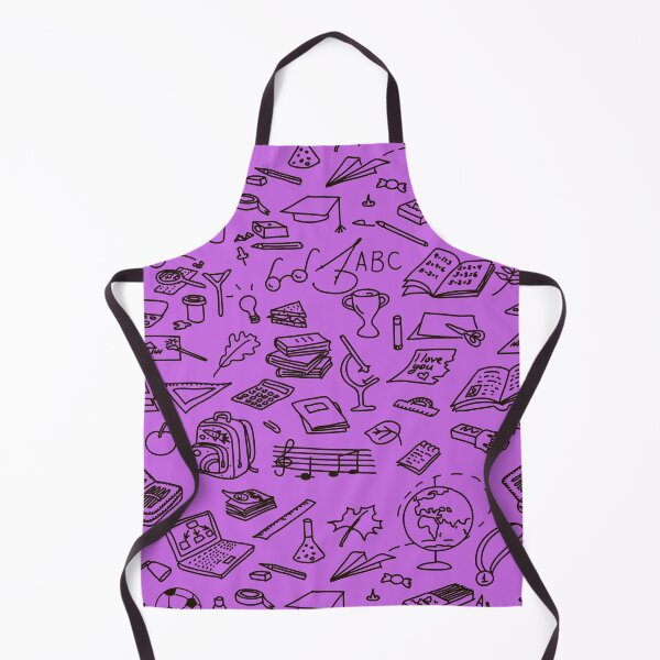 Item preview, School Design, Retro, Teacher, Back To School, Teacher Gift, School Essentials, Purple Pattern: designed and sold by LifeAndWonder.