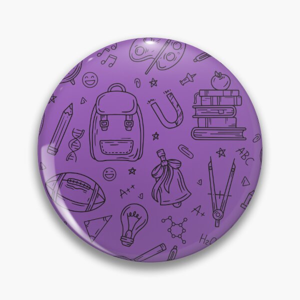 Item preview, School Design, Teacher, Back To School, Teacher Gift, School Essentials, Purple Pattern: designed and sold by LifeAndWonder.