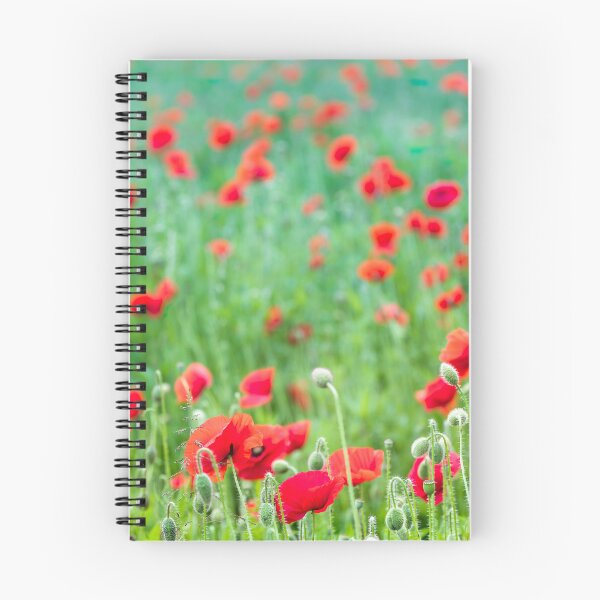 Item preview, A wonderful wild poppy flower field designed and sold by CyaniRose.