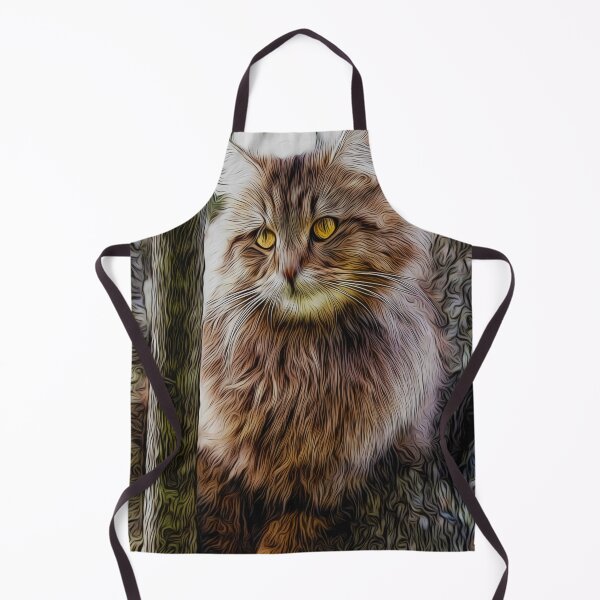 Item preview, The Tree Dweller - Maine Coon Kitty Artwork designed and sold by NaturePrints.