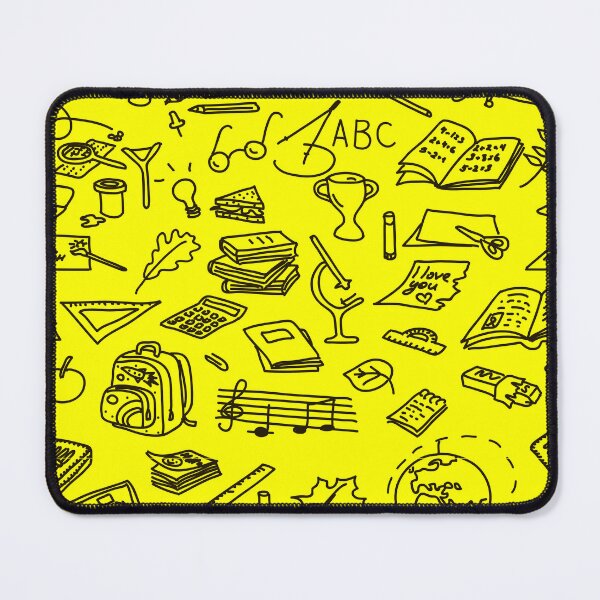Item preview, School Design, Retro, Teacher, Back To School, Teacher Gift, School Essentials, Yellow Pattern: designed and sold by LifeAndWonder.