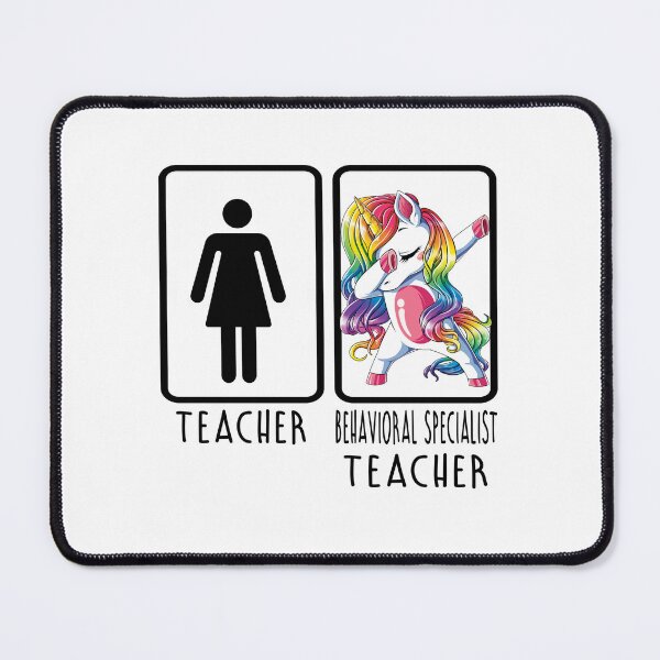 Item preview, Funny Unicorn Dabbing Teacher Behavioral Specialist Teacher Back To School, First Day Of School Gifts designed and sold by StepnitzStore.