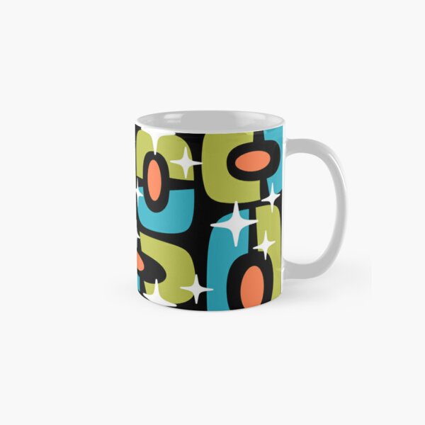 Retro Mid Century Modern Abstract Pattern 223 Coffee Mug by Tony Magner