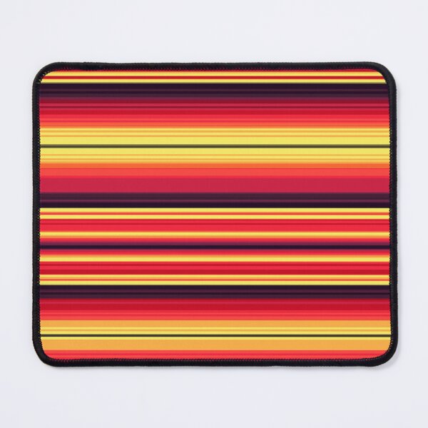 Item preview, Serape Mexican Blanket Poncho Pattern Striped Red and Yellow Stripes designed and sold by Troy Krieger.