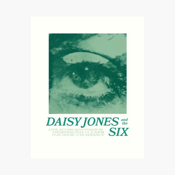 Item preview, Daisy Jones and The Six- Live in Chicago (green) designed and sold by dazecinema.