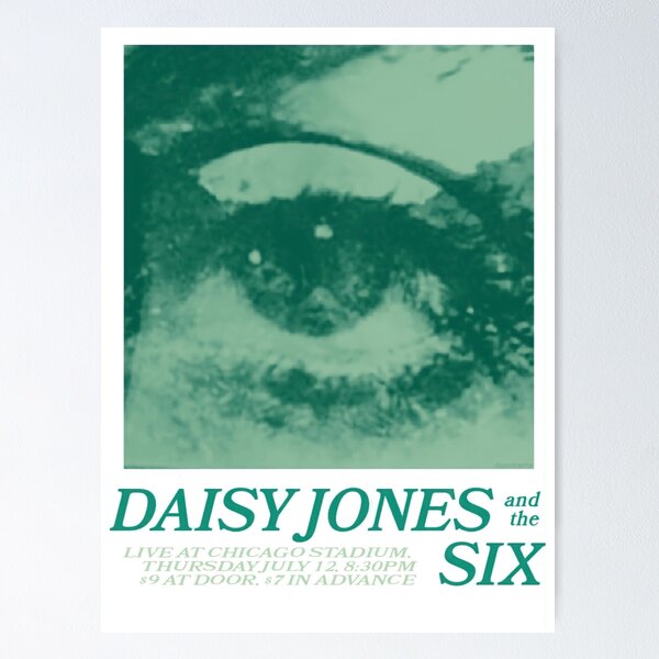Item preview, Daisy Jones and The Six- Live in Chicago (green) designed and sold by dazecinema.