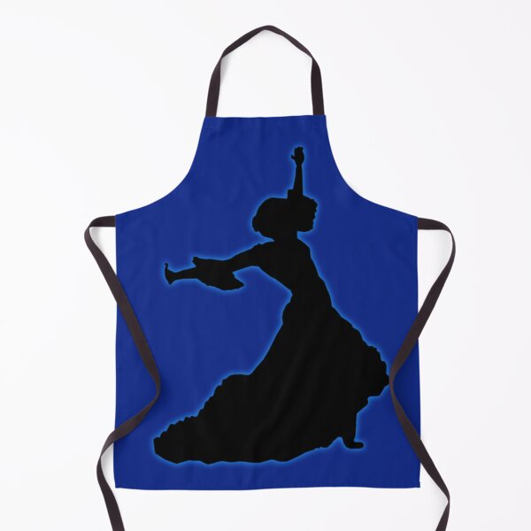 Item preview, Blue Glowing Flamenco Dancer designed and sold by janraydesigns.