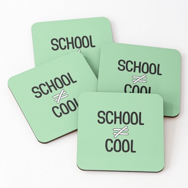 Item preview, 'SCHOOL ≠ COOL' designed and sold by Casmeelas.