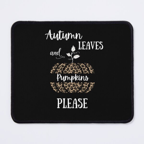 Item preview, Halloween Cute Autumn Leaves And Pumpkins Please designed and sold by two7designs.
