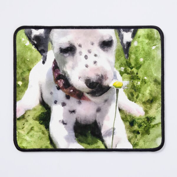 Item preview, Dalmatian Puppy Flower Power designed and sold by DiscoGypsyFish.