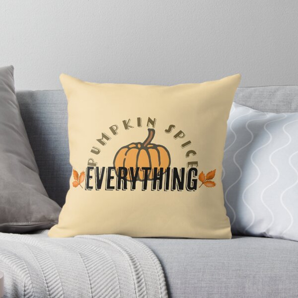 Cheeky Butt Bunny Cozy Fall Pumpkin Patch - Halloween - Pillow