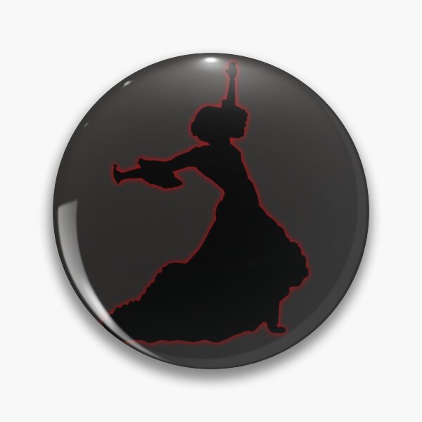 Item preview, Red Glowing Flamenco Dancer designed and sold by janraydesigns.