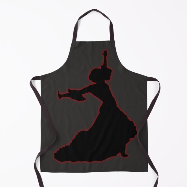 Item preview, Red Glowing Flamenco Dancer designed and sold by janraydesigns.