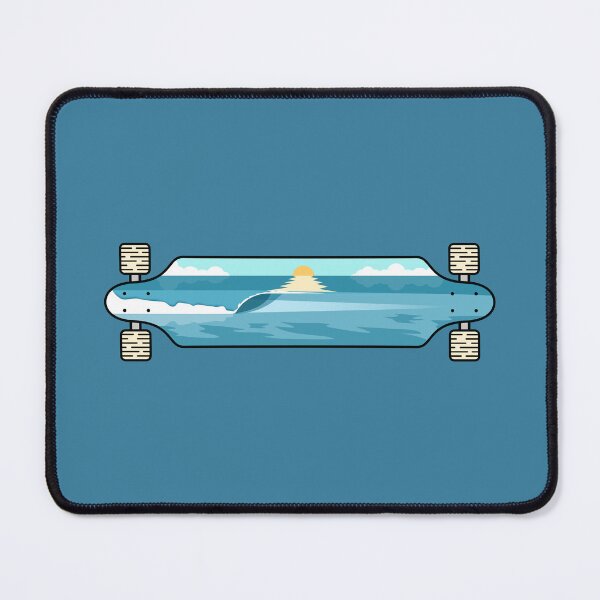 Item preview, Longboard Summer Sunset designed and sold by Fangpunk.