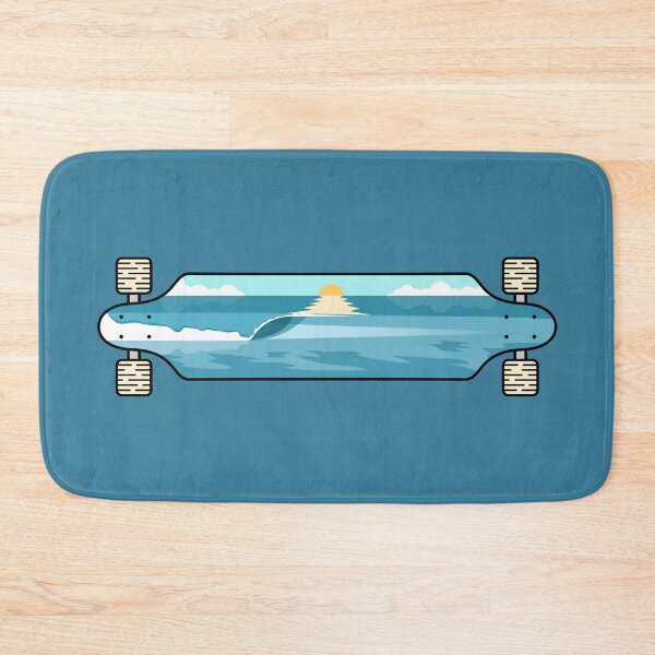 Item preview, Longboard Summer Sunset designed and sold by Fangpunk.