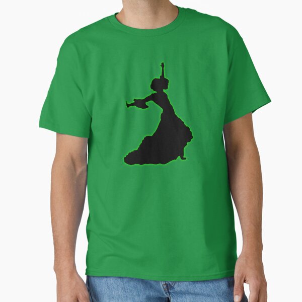Item preview, Green Glowing Flamenco Dancer designed and sold by janraydesigns.