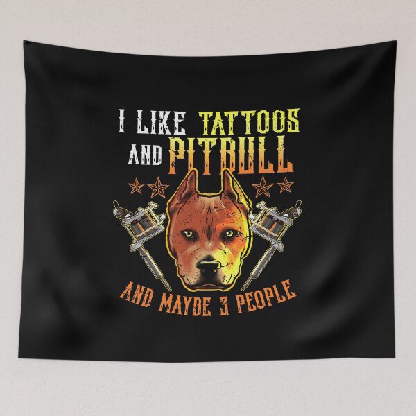 Item preview, Like Tattoos and Pitbull And Maybe 3 People designed and sold by juniperdesign.