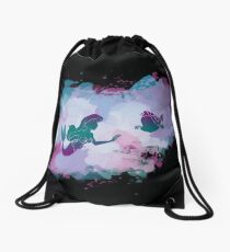 Best Friends Drawstring Bag