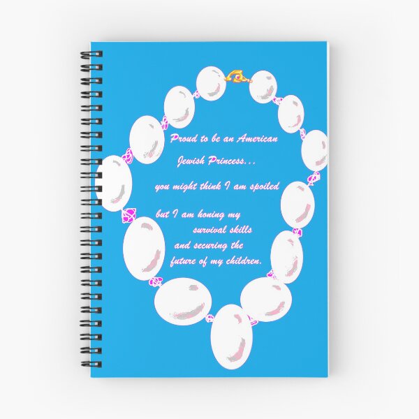 Item preview, Jewish American Princess in blue with Pearls designed and sold by judy snyder.