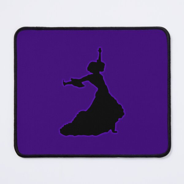 Item preview, Purple Glowing Flamenco Dancer designed and sold by janraydesigns.