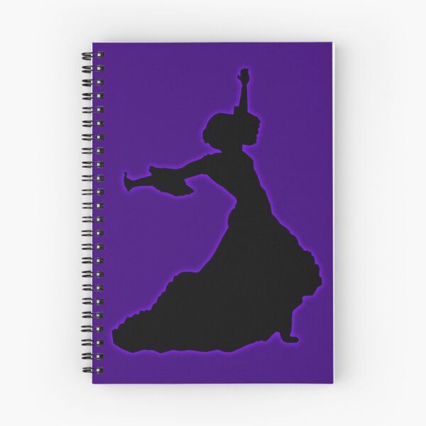 Item preview, Purple Glowing Flamenco Dancer designed and sold by janraydesigns.